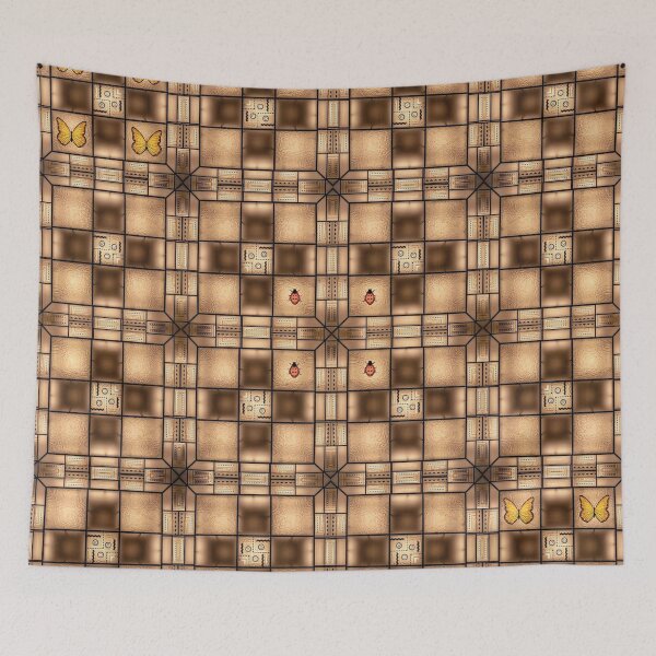 Item preview, geometric squares design designed and sold by ErhanArt.