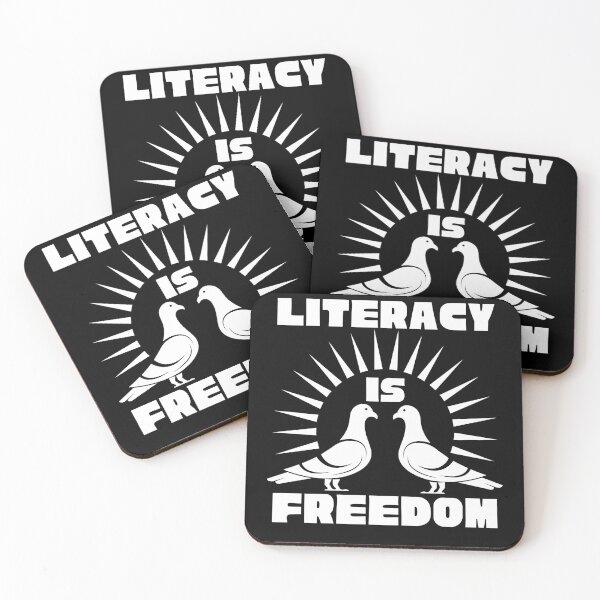 Item preview,  LITERACY IS FREEDOM  designed and sold by Affyboss6.