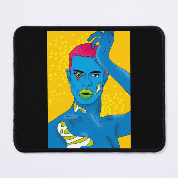 Item preview, Psychedelic Yvie Oddly Zombie designed and sold by MindpopCo.