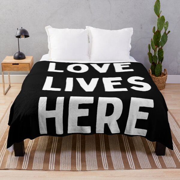 Item preview, Love Lives Here designed and sold by DemonicGloom.