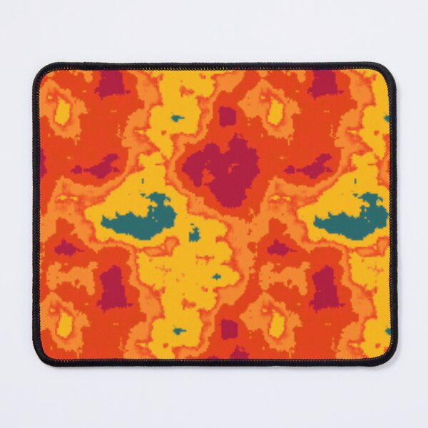 Item preview, Orange Emerald Fiery Abstract Colorful Pattern designed and sold by Artification.