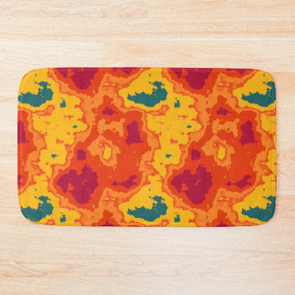 Item preview, Orange Emerald Fiery Abstract Colorful Pattern designed and sold by Artification.