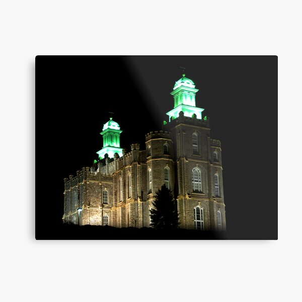 Logan LDS Temple Metal Print