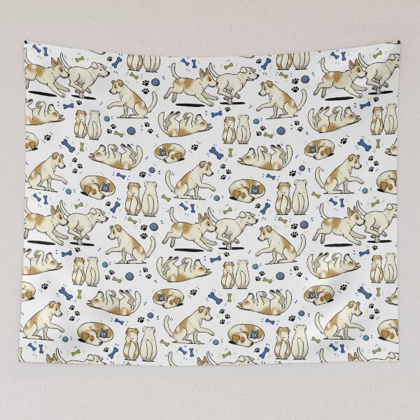 Item preview, two happy dogs part 4 / 4 designed and sold by Sandrina Haug.