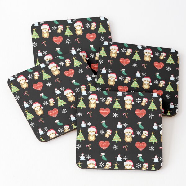 Item preview, Christmas Hamster Print designed and sold by Imemewell.