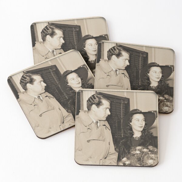 Item preview, Vivien Leigh and Laurence Olivier in Portugal, 1940. Unpublished photo designed and sold by MTD-Archives.