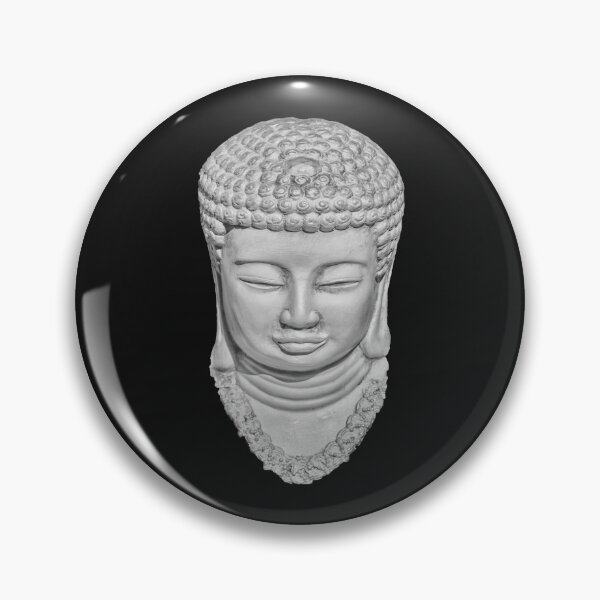 Item preview, Buddha Head Black and White designed and sold by JuliaWatkins.