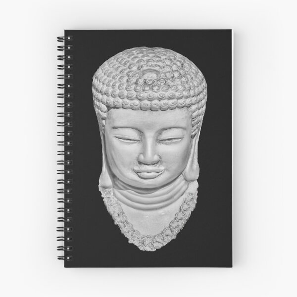 Item preview, Buddha Head Black and White designed and sold by JuliaWatkins.