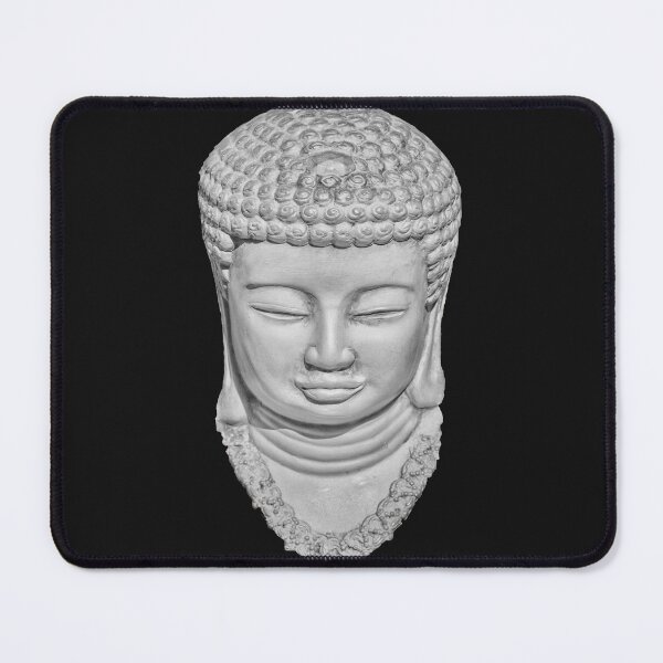 Item preview, Buddha Head Black and White designed and sold by JuliaWatkins.