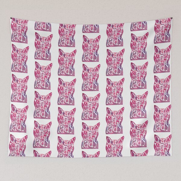 Item preview, Crazy Cat Lady designed and sold by gummyrobots.