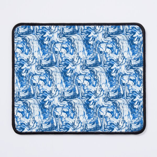 Item preview, Blue Abstract Marbled Art designed and sold by BrightMint.