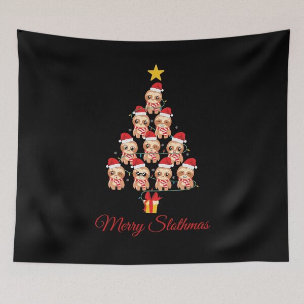 Item preview, Merry Slothmas text designed and sold by Imemewell.