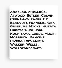 Women Making History Canvas Print