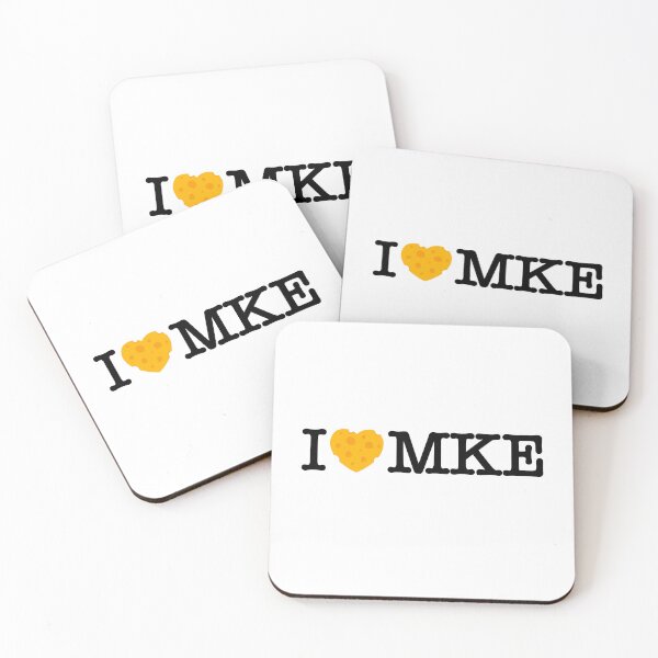 Item preview, I Love Milwaukee - I heart MKE with Cheese designed and sold by abowersock.