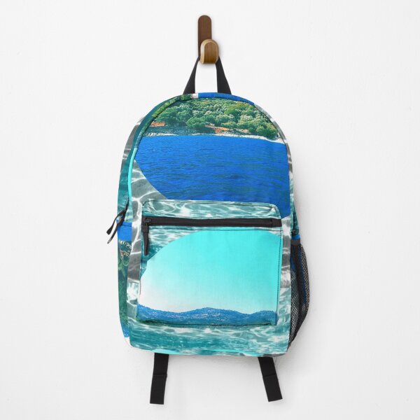 Item preview, multi-picture cutout surfer photography summer ocean beach holiday get away island designed and sold by AJPaint.