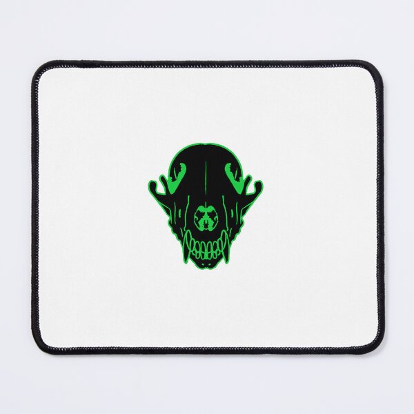 Item preview, Fox Skull (Green/Black) designed and sold by revenantrage.