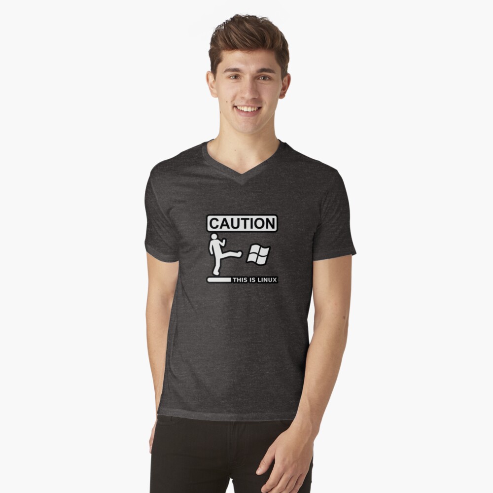 Item preview, V-Neck T-Shirt designed and sold by yourgeekside.