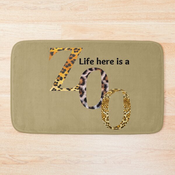 Item preview, Life here is a ZOO funny T shirt design for those honest moments in life.  designed and sold by tranquilbeach.
