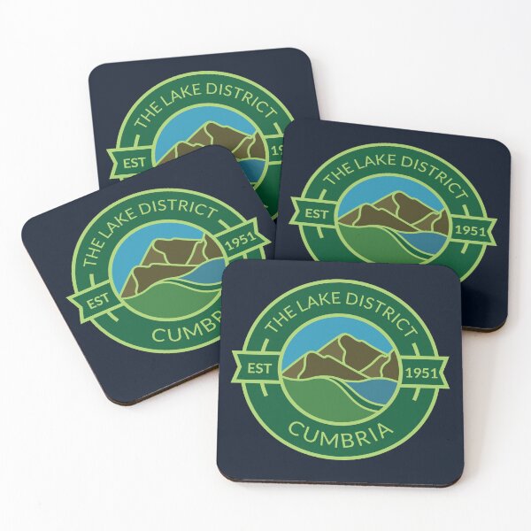 Item preview, The Lake District - Cumbria Badge designed and sold by Cumbria Guru.