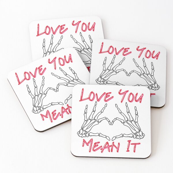 Item preview, Love you, Mean it designed and sold by dawnwizz.