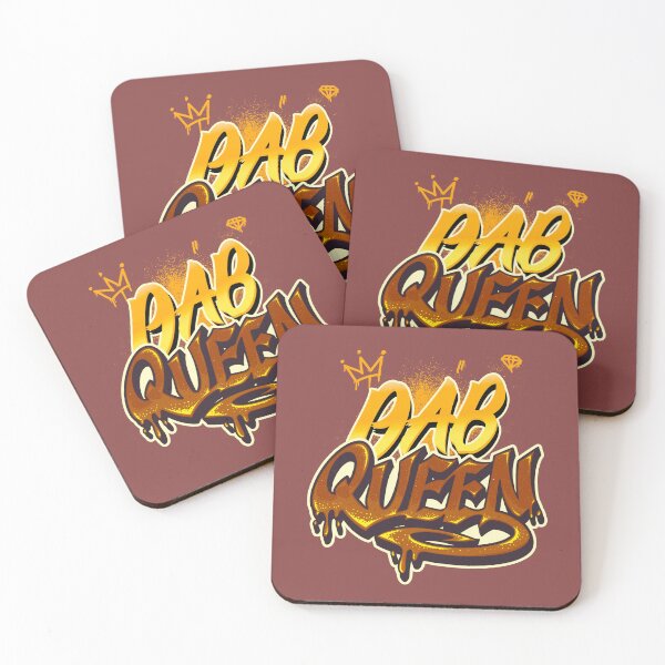 Item preview, Dab Queen - Dripping Graffiti Style - Pretty Stoner Girl Design designed and sold by YomeHayin.