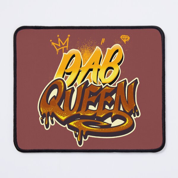 Item preview, Dab Queen - Dripping Graffiti Style - Pretty Stoner Girl Design designed and sold by YomeHayin.