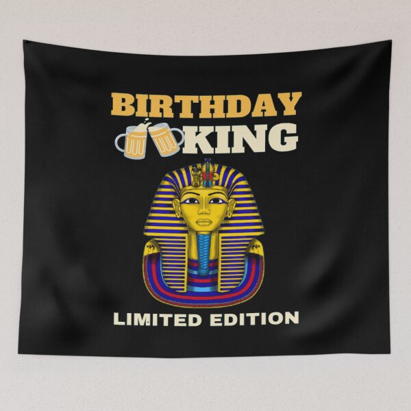 Item preview, Birthday King, Funny Birthday June Birthday Quotes designed and sold by Nero9o.