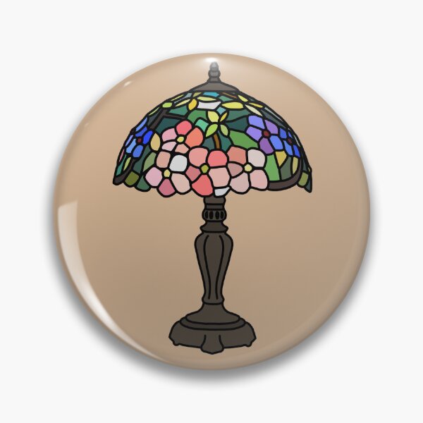 Item preview, Antique Stained Glass Lamp designed and sold by Christinaperk.