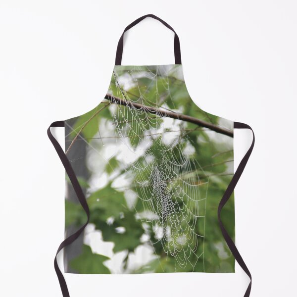 Item preview, Spider web heavy with morning dew designed and sold by Rennie Palmer.