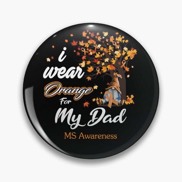 Item preview, MS Awareness Ribbon Tree I Wear Orange For My Dad designed and sold by Hatjar.