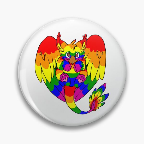 Item preview, Rainbow Pride Griffin designed and sold by Beckasaurus.