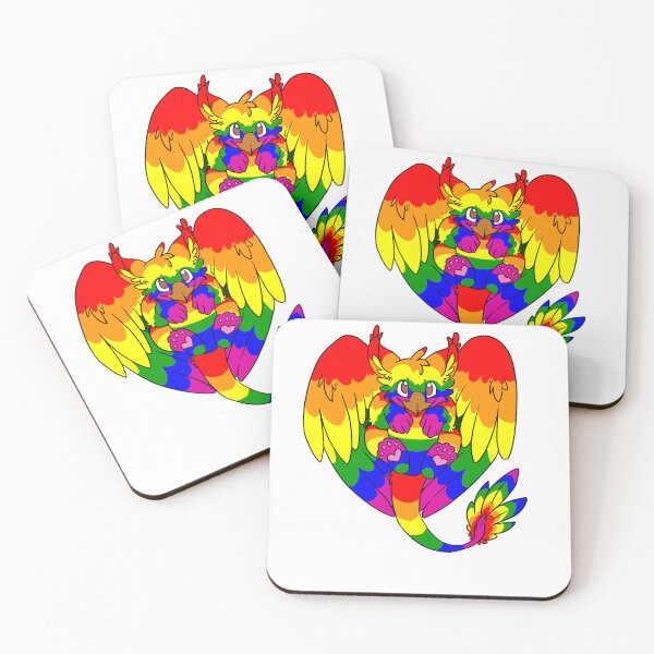 Item preview, Rainbow Pride Griffin designed and sold by Beckasaurus.