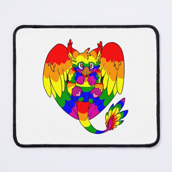 Item preview, Rainbow Pride Griffin designed and sold by Beckasaurus.