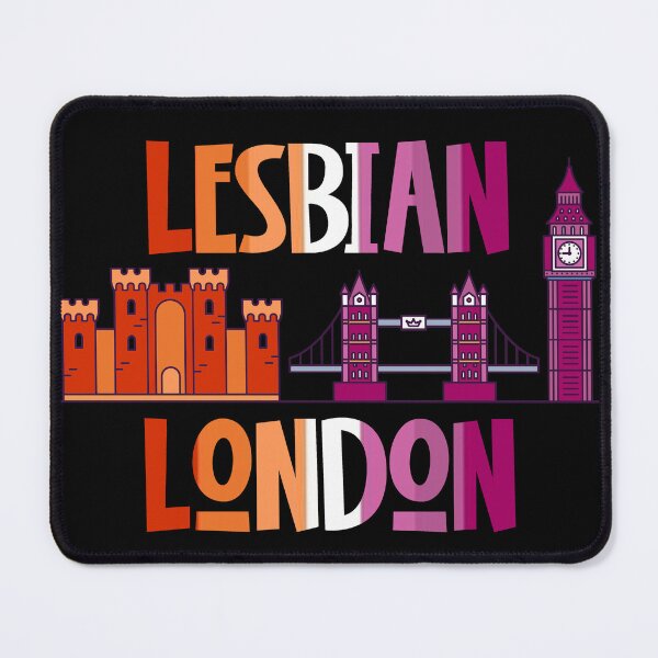 Item preview, Lesbian London LGBTQI lesbian pride flag colours UK designed and sold by incurablehippie.