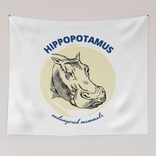 Item preview,  Hippopotamus designed and sold by yassooarts.