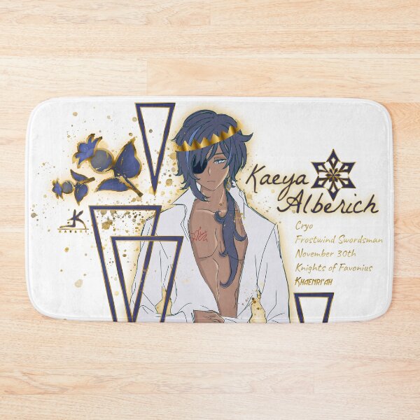 Item preview, Kaeya - Genshin Impact (white background) designed and sold by Katzui.