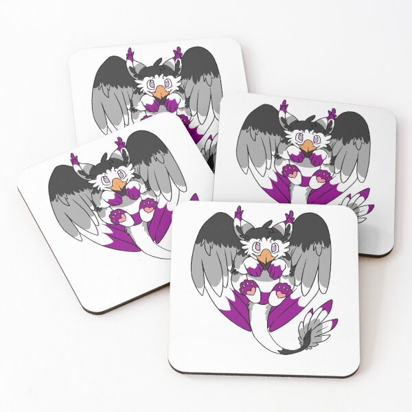 Item preview, Asexual Pride Griffin designed and sold by Beckasaurus.