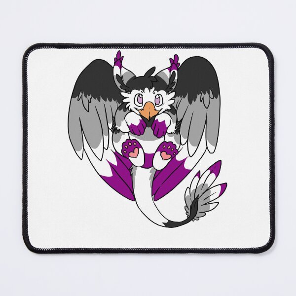 Item preview, Asexual Pride Griffin designed and sold by Beckasaurus.