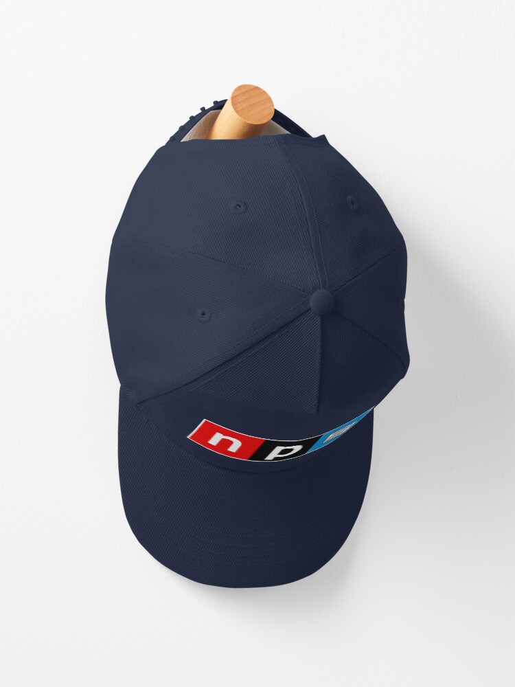 NPR ロゴ キャップ / National Public Radio USA Vintage NPR National Public Radio Hat Cap Strapback Khaki