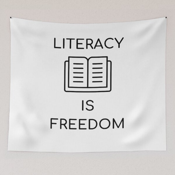 Item preview, Literacy Is Freedom designed and sold by man0s.
