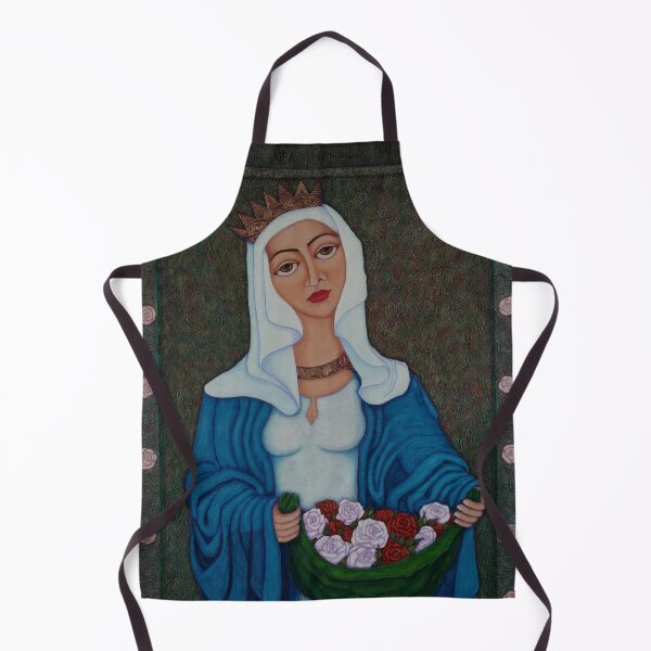 Item preview, Queen Saint Isabel - The miracle of roses designed and sold by Madalena Lobao-Tello.