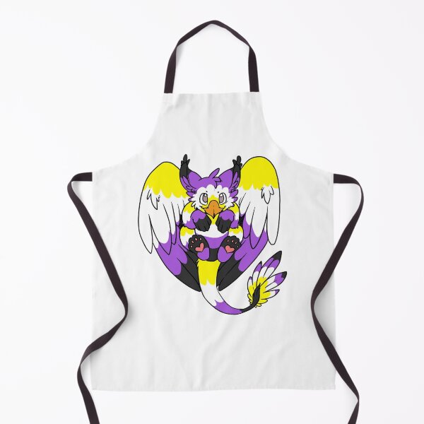 Item preview, Non-binary Pride Griffin designed and sold by Beckasaurus.