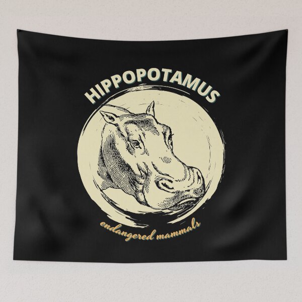 Item preview,  Hippopotamus designed and sold by yassooarts.