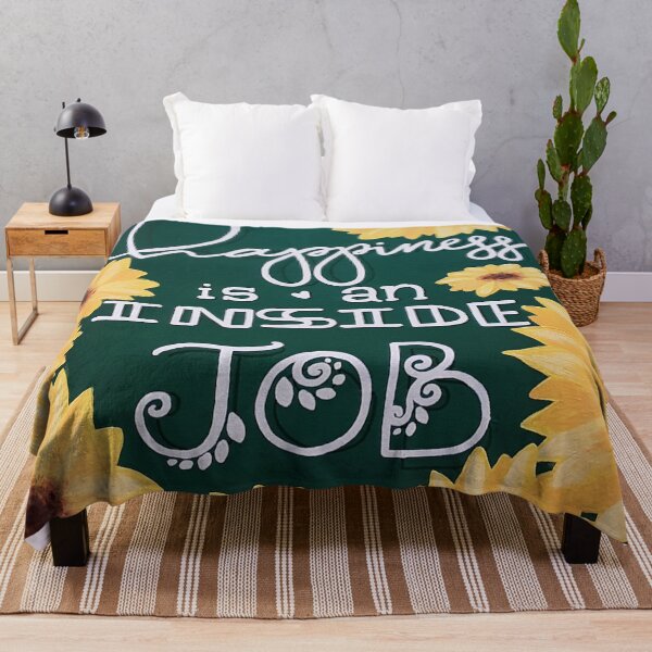 Item preview, Happiness is an inside job designed and sold by UpWiththeStars.