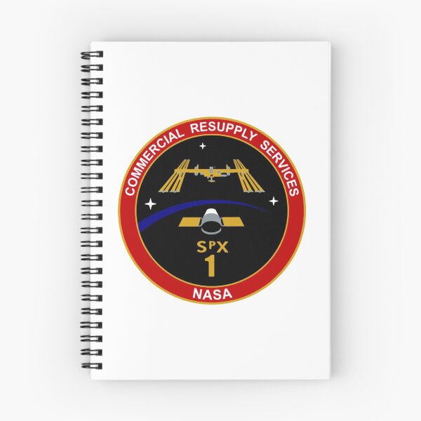 Item preview, SpX-1 (CRS-1) Program Logo designed and sold by Nikki SpaceStuffPlus.
