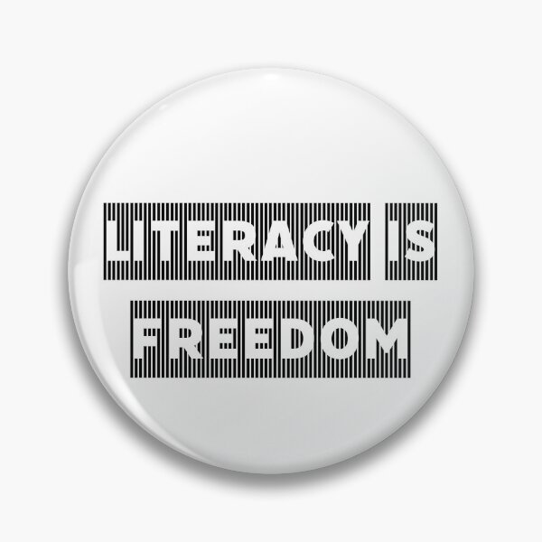 Item preview, LITERACY IS FREEDOM designed and sold by ARTSY-K.