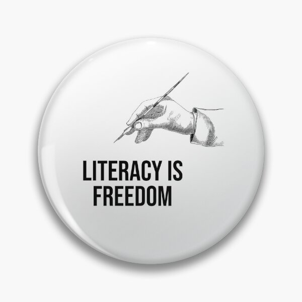 Item preview,  LITERACY IS FREEDOM designed and sold by ARTSY-K.