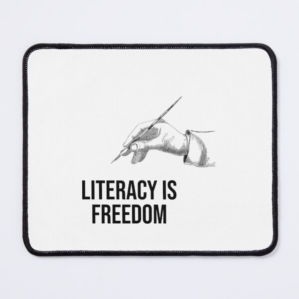 Item preview,  LITERACY IS FREEDOM designed and sold by ARTSY-K.