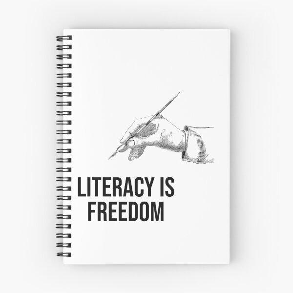 Item preview,  LITERACY IS FREEDOM designed and sold by ARTSY-K.