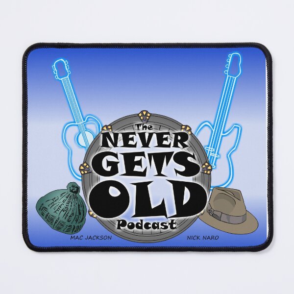 Item preview, The Never Gets Old Logo music and adventure designed and sold by Mac Jackson.